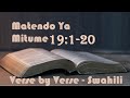 VBV Swahili Matendo Ya Mitume 19 1 20 Paulo Katika Efeso Wana Wa Skewa VBV Swahili Matendo Ya Mitume 19 1 20 Paulo Katika Efeso Wana Wa Skewa