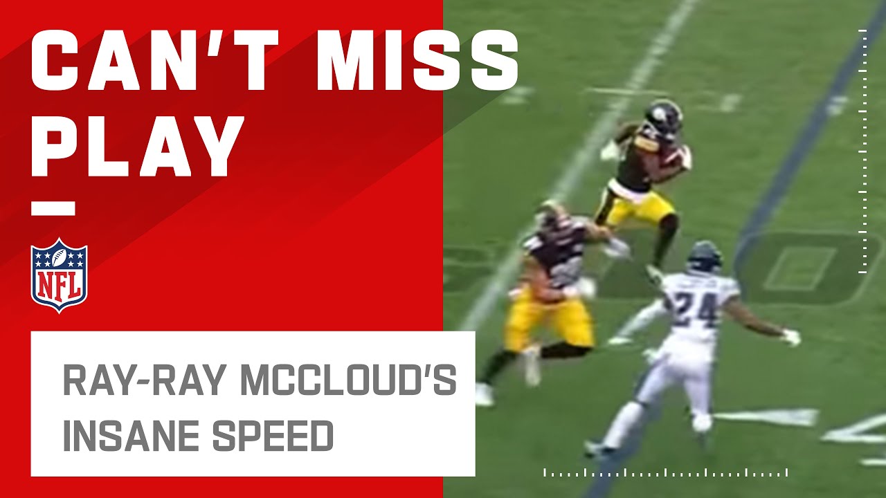 Ray-Ray McCloud making play after play for Steelers