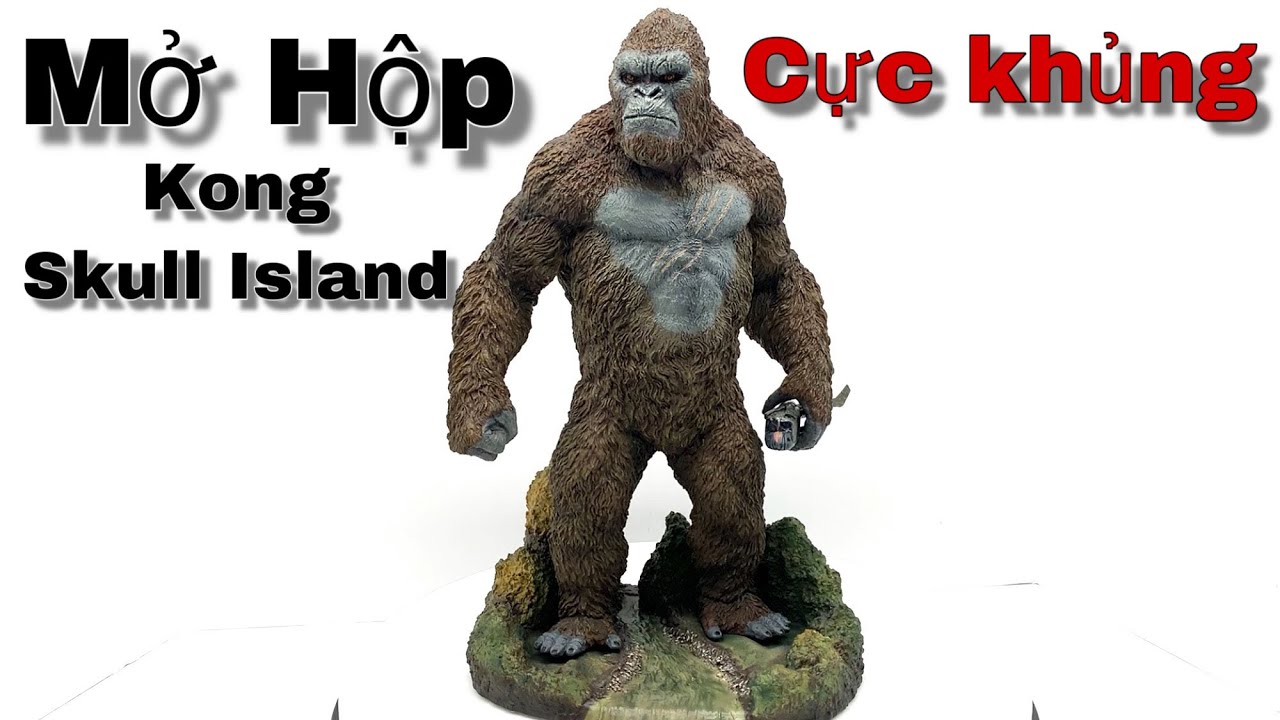 Đồ chơi mô hình khỉ king kong bằng nhựa mềm dùng pin