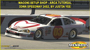 iRacing ARCA Iowa Speedway Raceway Guide to Qualifying and Race 24S2