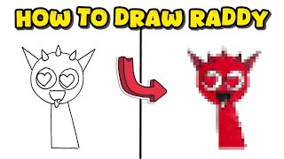 How to Draw Raddy from ParaSprunki – Game Character Masterclass screenshot 5