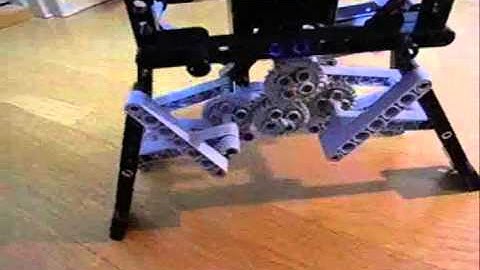 Lego Technic Vertical Link 4 Legs Bug Robot 2