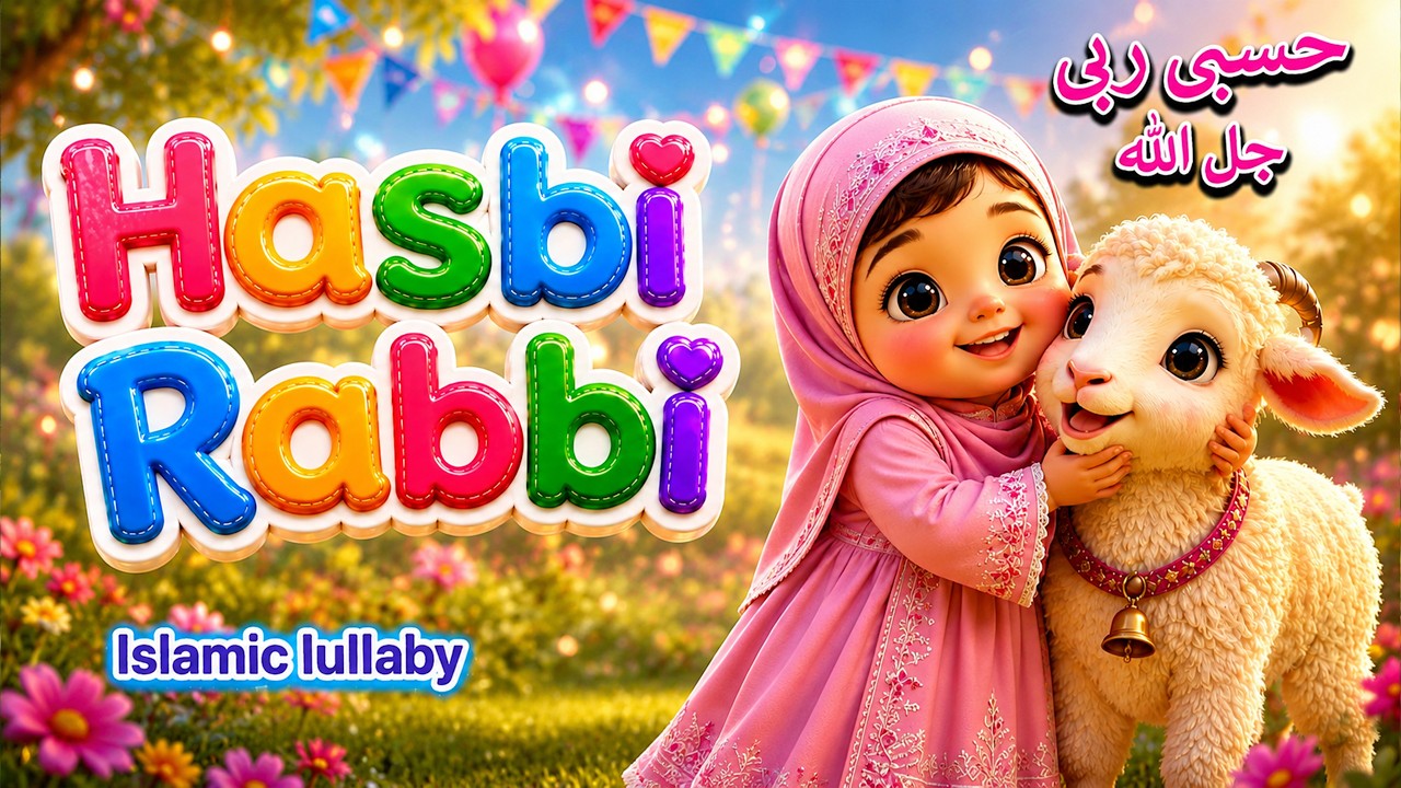 Hasbi Rabbi Jallallah | Beautiful Islamic Naat for Kids | New Style Nasheed @islamkidstvenglish