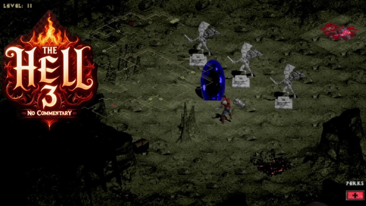 Diablo 1 The Hell 3 Mod #11 - Level 11+12 - Meat & Mushroom (Night Kin, No Commentary)
