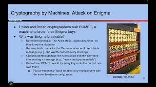 [Cryptography1, Video 13] History - Enigma Machine