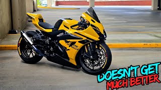 Never Give Up On Your Dreams | Suzuki GSX-R1000R x  Hennessey Cadillac Cts-V | Dream Car