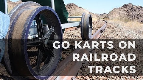 Go Karts on Railroad Tracks