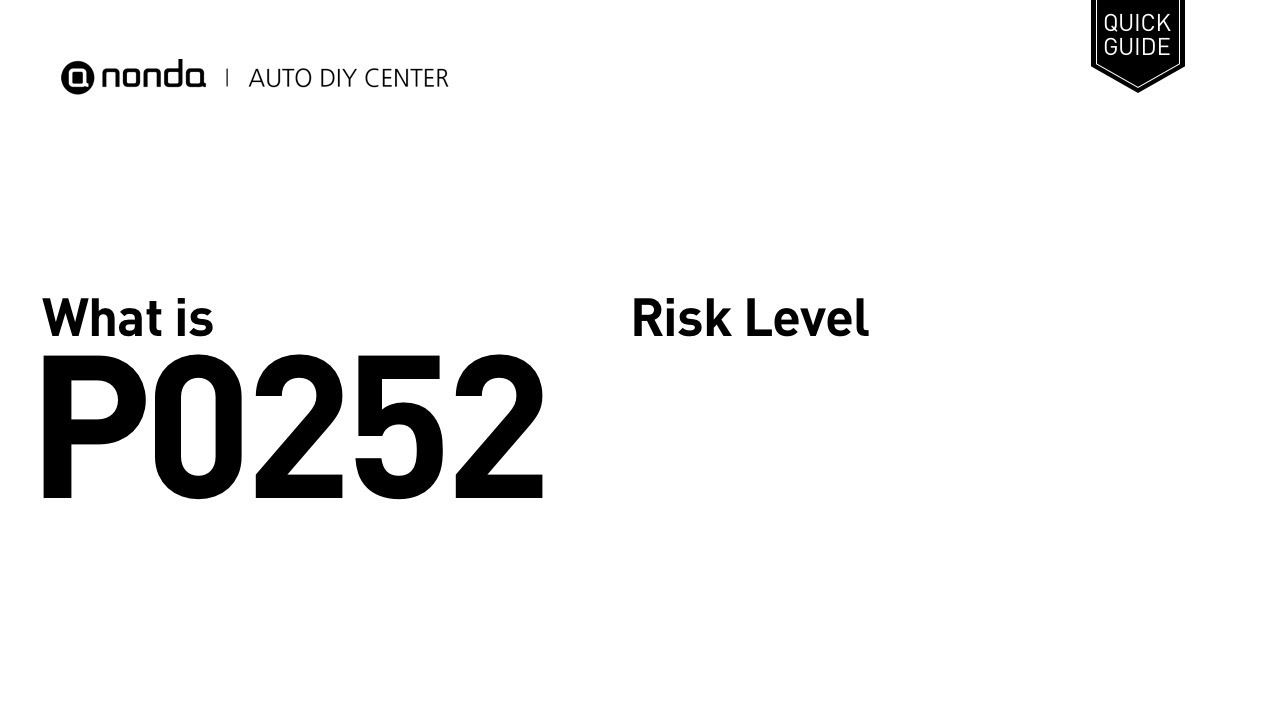 What is P0252 Engine Code [Quick Guide] - YouTube