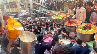 ICECREAM FALOODA MILKSHAKE | Refreshing Rabdi Falooda Milkshake Making | Liyari Famous Falooda