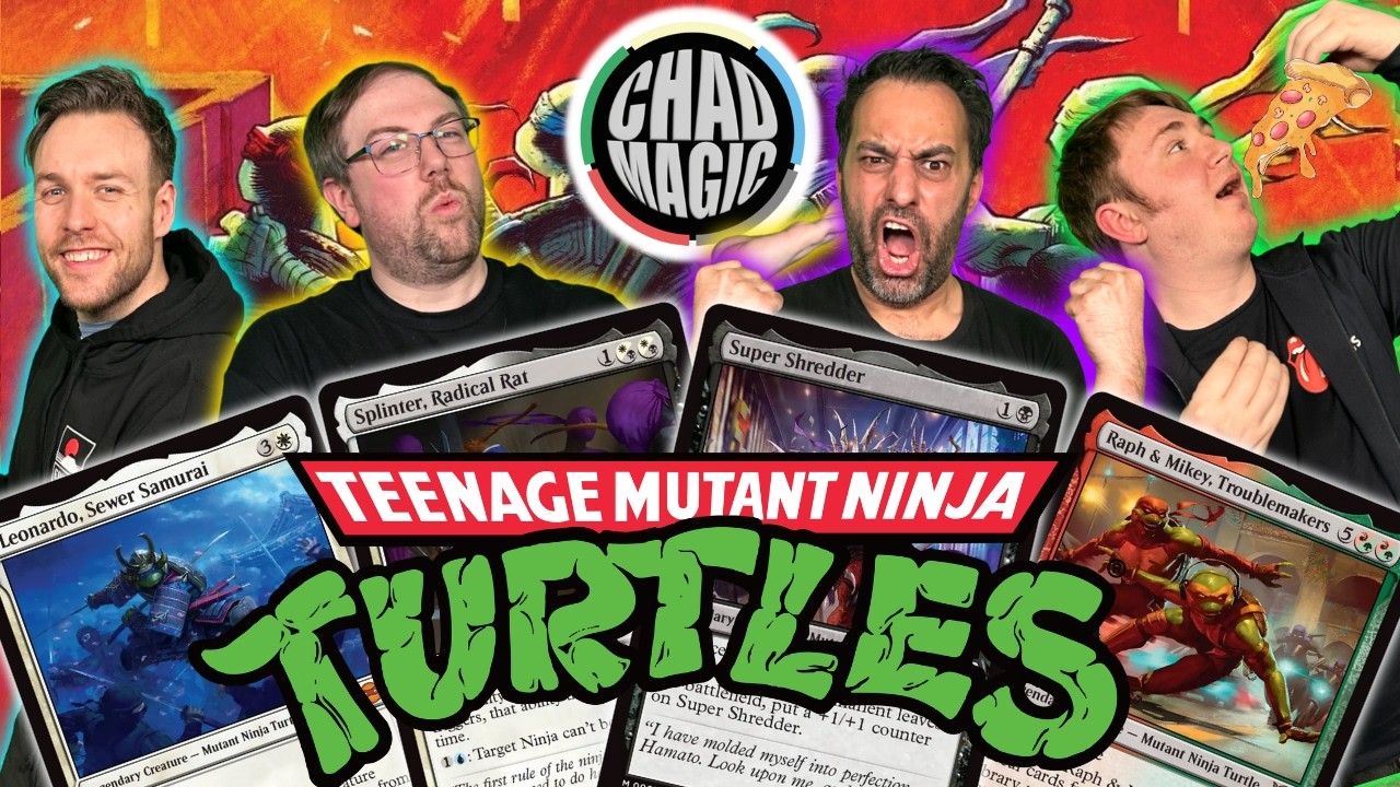 TMNT Commander - Супер Шреддер против Сплинтера, Радикальная Крыса против Рафа и Майки, Нарушител...