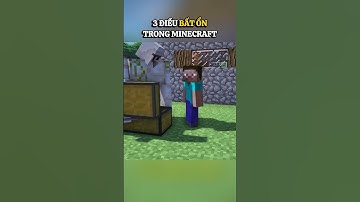 3 Điều BẤT ỔN Trong Minecraft #shorts #grox #minecraft