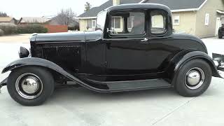 1932 Ford 5 Window Coupe 'Sorry Sold' RetroRod All Steel 289 V8 Ford Power