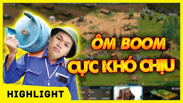 TỨC HỘC MÁU với PHA ÔM BOM CỰC NHÂY của Chim Sẻ ĐI Nắng | AoE Highlights