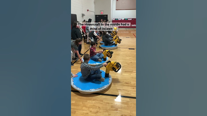 Hovercraft Moves On Its Own