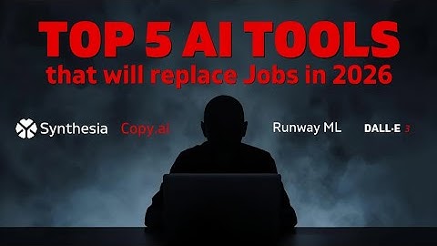 Top 5 AI Tools That will Replace Jobs in 2026 (Scary but Real!)