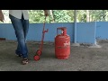 Lakshya gas trolley  an innovative lpg cylinder trolley product every home must have