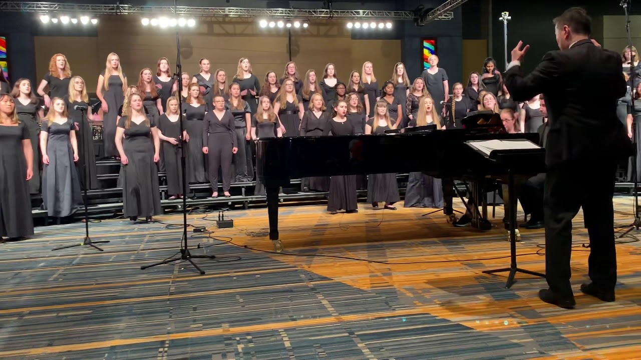 CT All-State Treble Choir 2019 - Cikala le Pong Pong (Arr. Ken Steven)