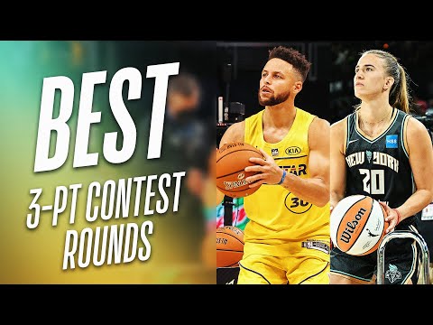 Steph Curry & Sabrina Ionescu BEST 3-Point Contest Rounds 🔥🏆