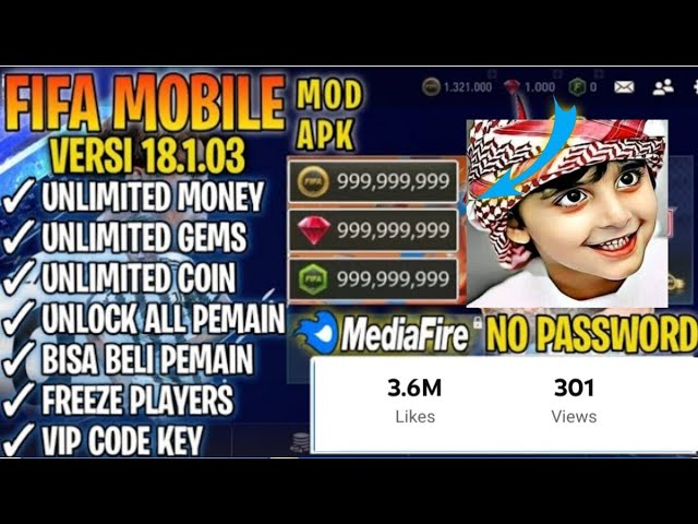 Fifa Mobile 23 Mod Apk 18 1 01 Gameplay 2023 VIP Unlimited Money! Fifa  Soccer Fo 