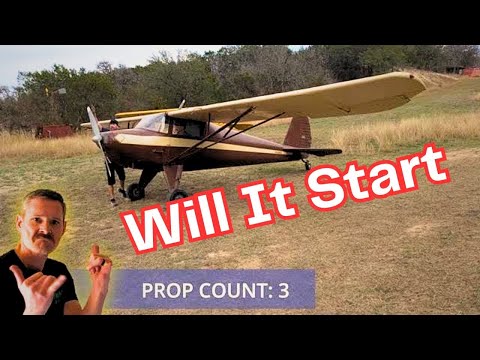 FREE Airplane Challenge, 77 Year Old Airplane Will It Start & FLY?