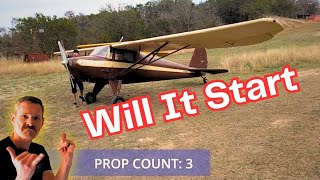 FREE Airplane Challenge, 77 Year Old Airplane Will It Start & FLY?