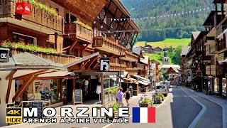 Morzine France 🇫🇷 Have You Seen This Beautiful Alpine Village in French Alps 4K 60 fps 🇫🇷