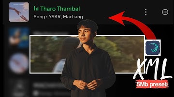 THARO Thambal 🪷 || Alight motion free XML 🔥 || Manipuri XML file and 5Mb preset
