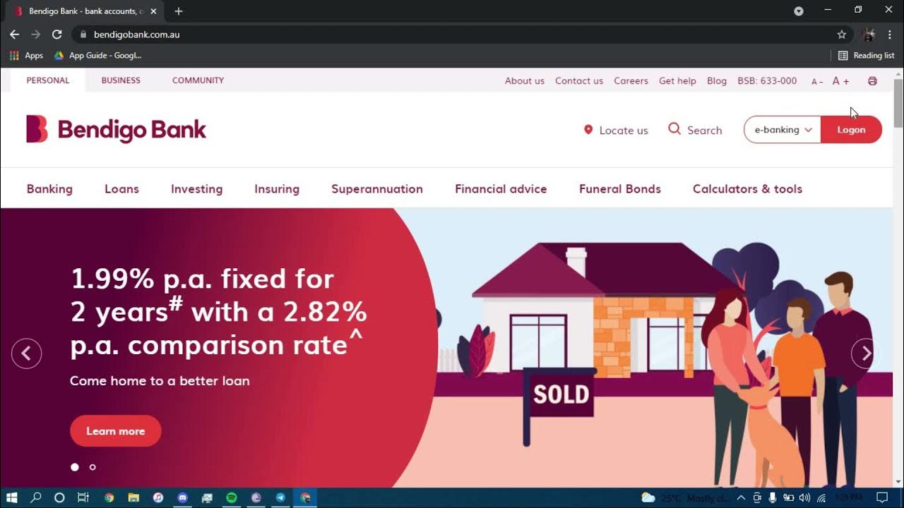 Bendigo Bank Sign In To Online Banking Login Bendigo Bank Account 2021 YouTube