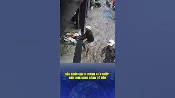 🔔Bắt khẩn cấp 3 thanh niên thực hiện nhiều vụ cướp giật bàn inox đang cúng cô hồn