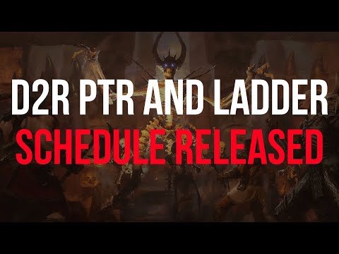 DIABLO 2 RESURRECTED - FULL PTR TO LADDER SCHEDULE RELEASED