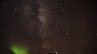 Aurora Australis Over Davis Station Antarctica 29 May 2020