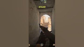 Best Way Flash B Dust 2 #shorts #cs2