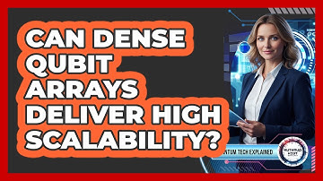 Can Dense Qubit Arrays Deliver High Scalability?