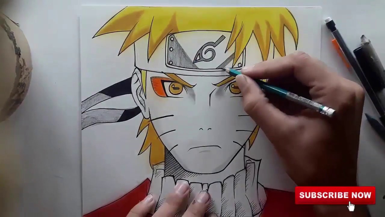 How to Draw Naruto Uzumaki