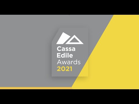 CASSA EDILE AWARDS 2021 - Premiazione - SAIE Bari 8 ottobre 2021