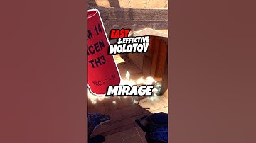 Upgraded A Ramp CT Molotov #CS2 #Mirage #shorts