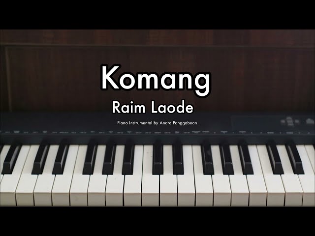 Komang - Raim Laode | Piano Karaoke by Andre Panggabean class=