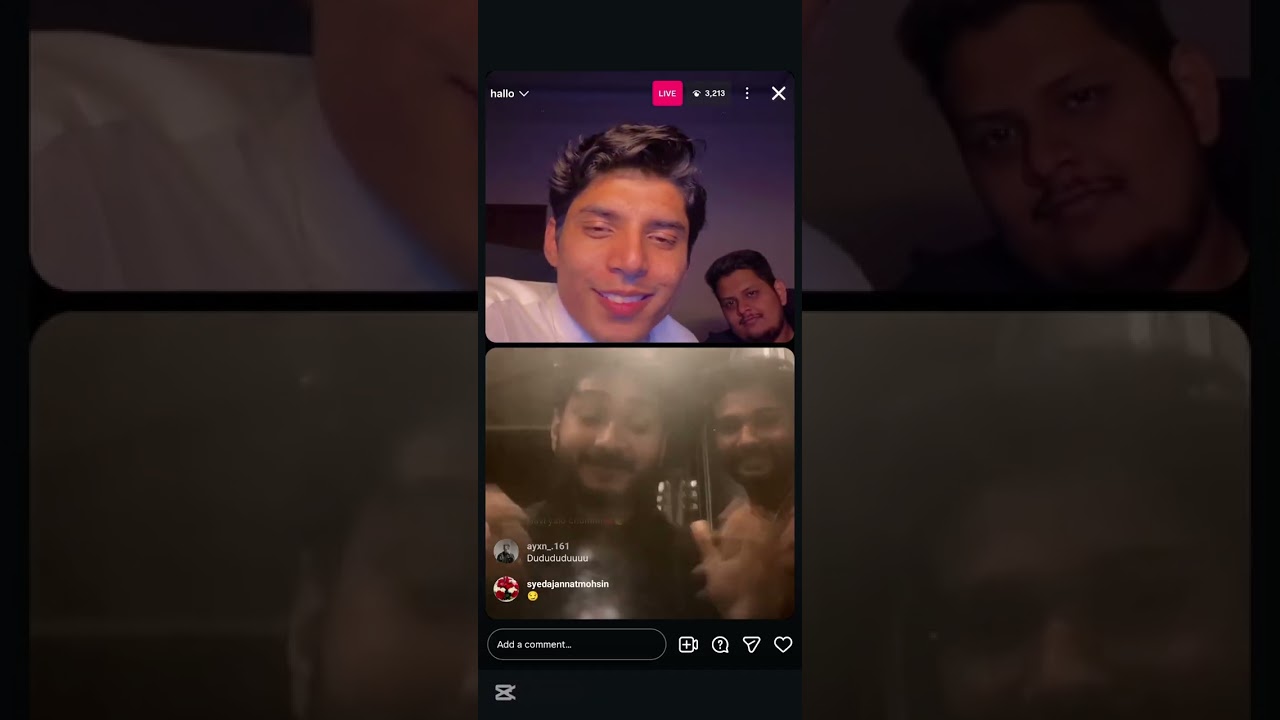 Havi with two talented guys|havi live