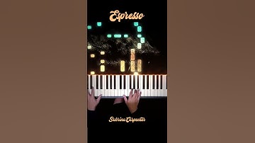 Thumbnail of Sabrina Carpenter - Espresso Piano Cover #Espresso #SabrinaCarpenter #PianellaPianoShorts