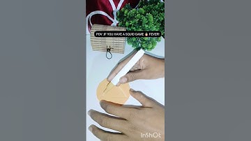 Diy dalgona candy 🍭 keychain/squid game