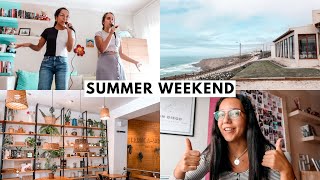 A summer weekend in Portugal | Coffee shops, karaoke & hanging out with friends