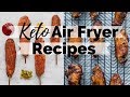 KETO AIR FRYER RECIPES | How to make wings in the air fryer | Air Fryer Keto CornDogs