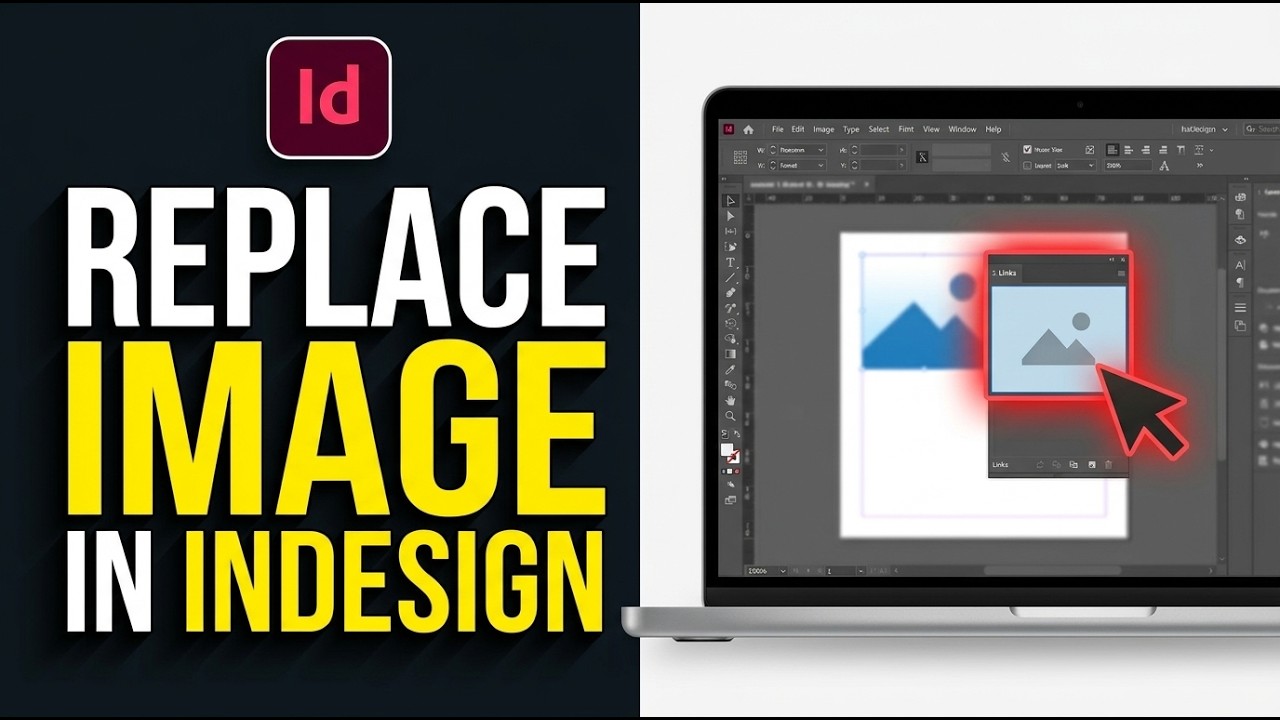 Visual Substitution Indesign How to Replace an Image in Adobe InDesign 2026 (Easy Guide) - YouTube