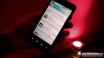 Stephanie the LG Girl shows us the T-Mobile G2x | Pocketnow