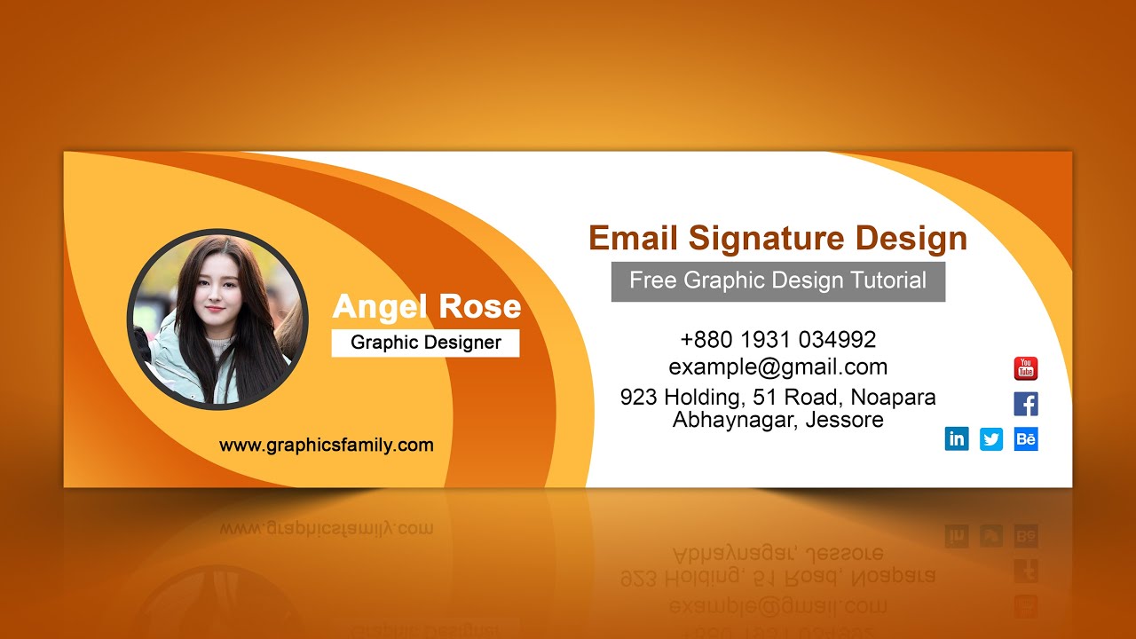 Email Signature Templates Size
