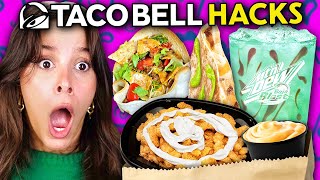 We Try Weird Taco Bell Hacks!