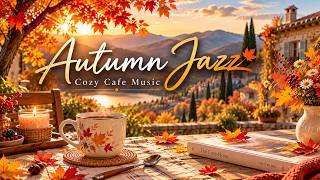 Autumn Coffee Jazz LIVE ☕🍂 | Cozy Jazz Music for Work, Study & Relax | 24/7 Live Stream