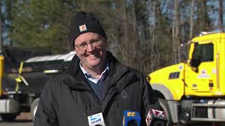NCDOT talks road prep for winter storm