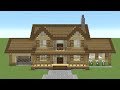 Minecraft - How to build a suburban mansion 2