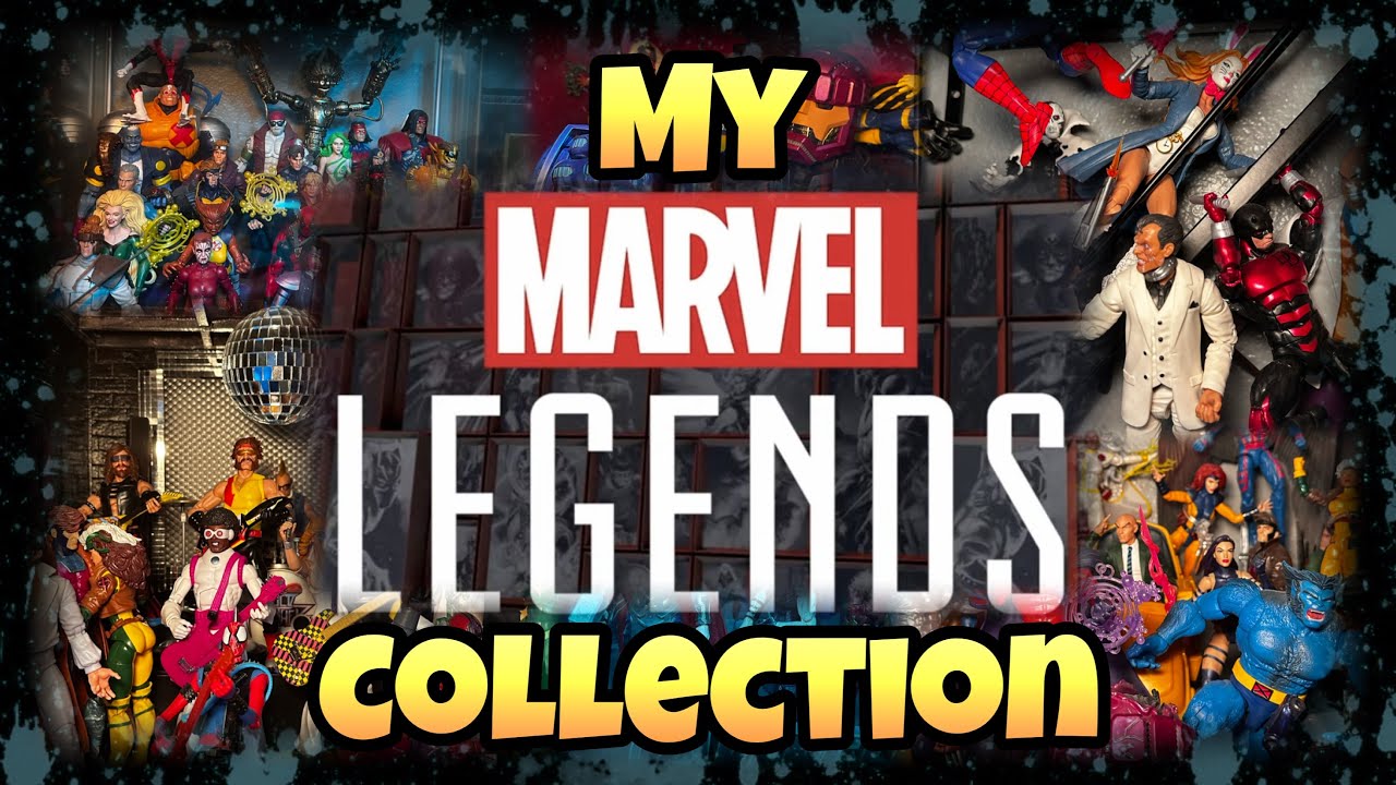 Коллекция Marvel Legends: комиксы, киновселенная Marvel и диорамы.